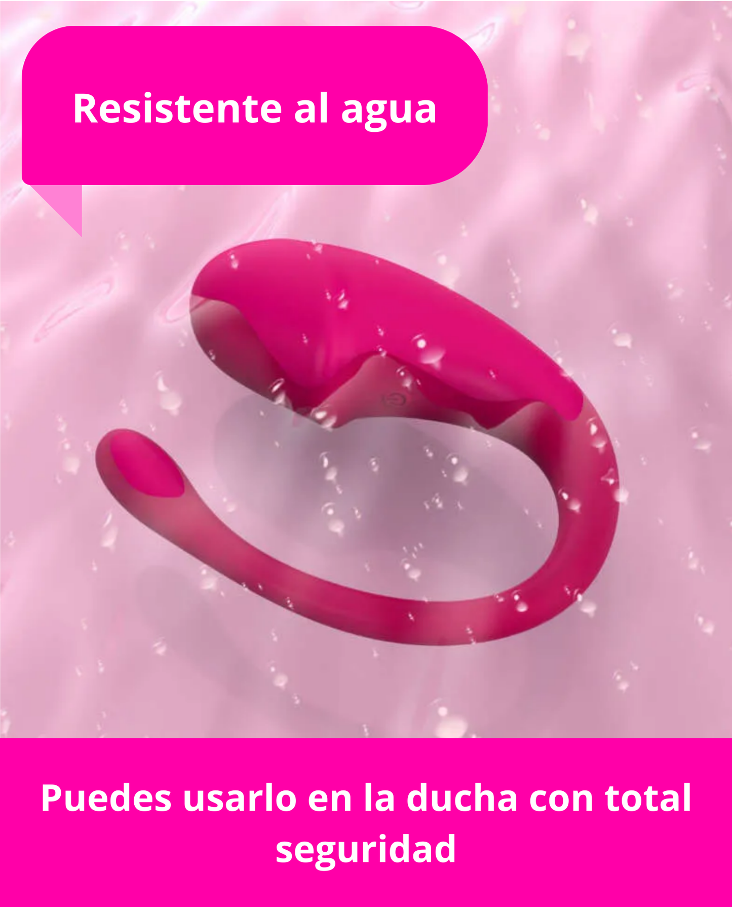 Vibrador pasión rosa